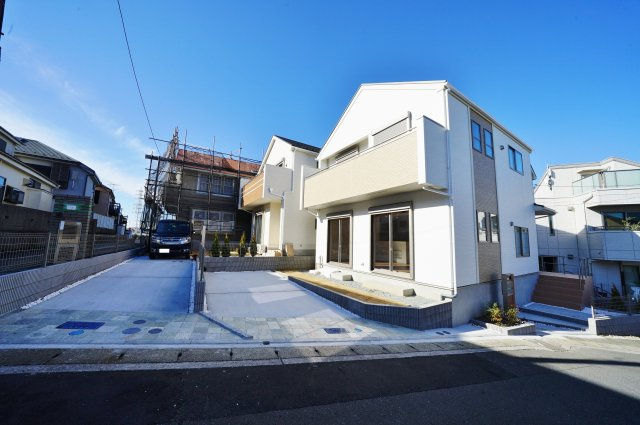 【横浜市保土ケ谷区仏向町1322-2新築戸建て１号棟】（初音が丘小学校・橘中学校）の外観|落ち着いた環境です。