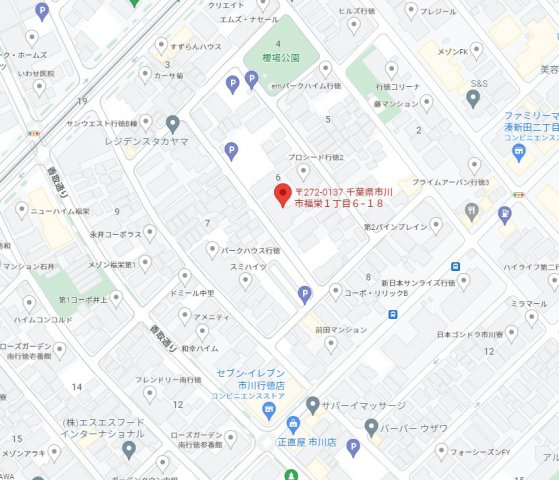 コスミオンの地図