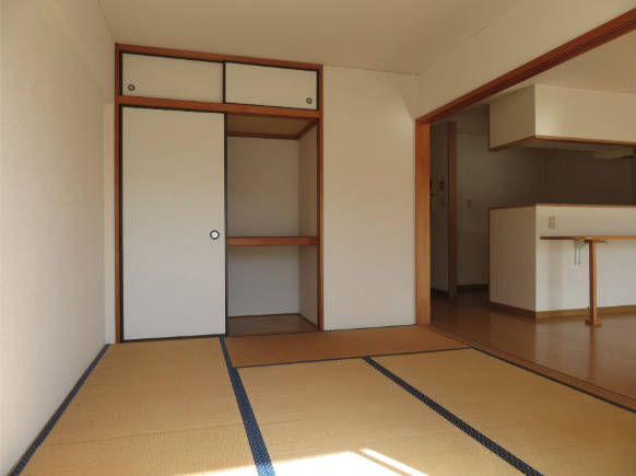 フジマンション【キャッシュバック対象物件】の和室|ゆとりの広さです