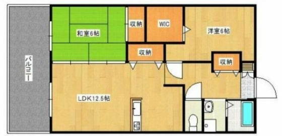 フジマンション【キャッシュバック対象物件】の間取り