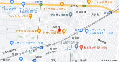 【地図】 | ハーモニーテラス烏森町Ⅰ