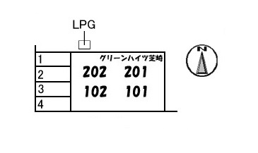 【区画図】 | グリーンハイツ芝崎