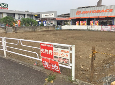 【前面道路含む現地写真】 | 狭山市入間川売地