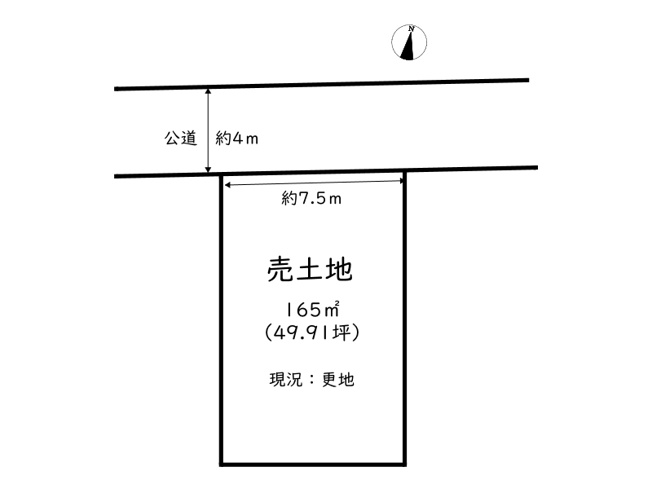【土地図】 | 揖保郡太子町竹広／売土地