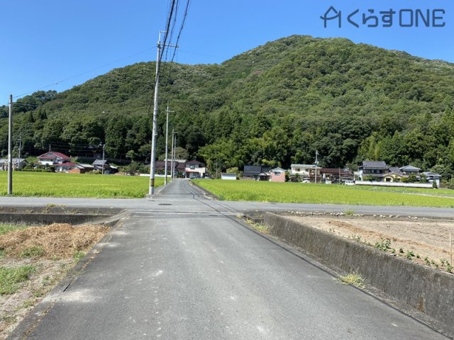 【前面道路含む現地写真】 | たつの市新宮町上笹／売土地