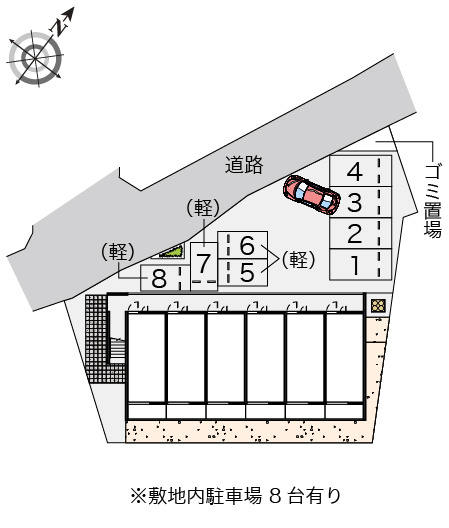 【駐車場】 | ＹＵＫＵＩＮＮ　Ｚ