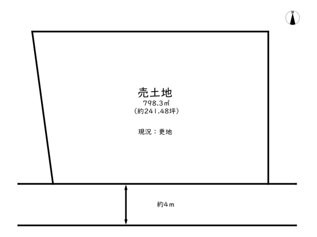 【土地図】 | 揖保郡太子町鵤／売土地