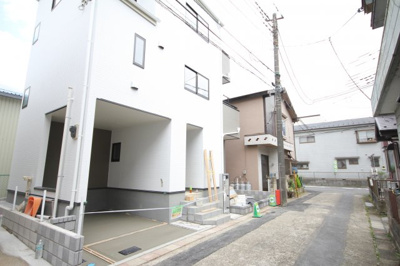 【前面道路含む現地写真】 | 三郷市谷口1棟3290