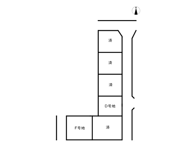 【区画図】 | 揖保郡太子町常全／6区画