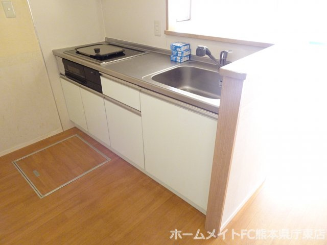 フィカーサ佐土原Bのキッチン
