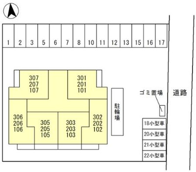 【区画図】 | D-room宇須　輝