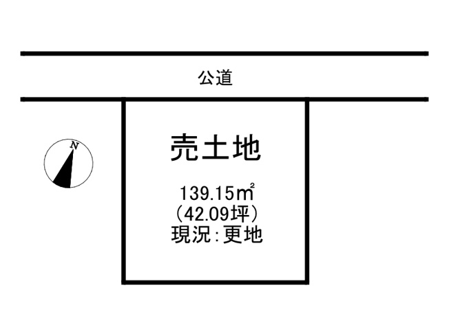 【土地図】 | 相生市那波野2丁目／売土地