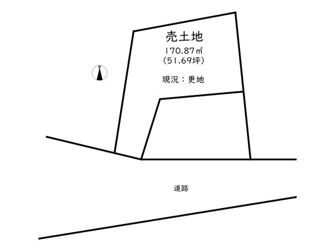 【土地図】 | 相生市池之内／売土地