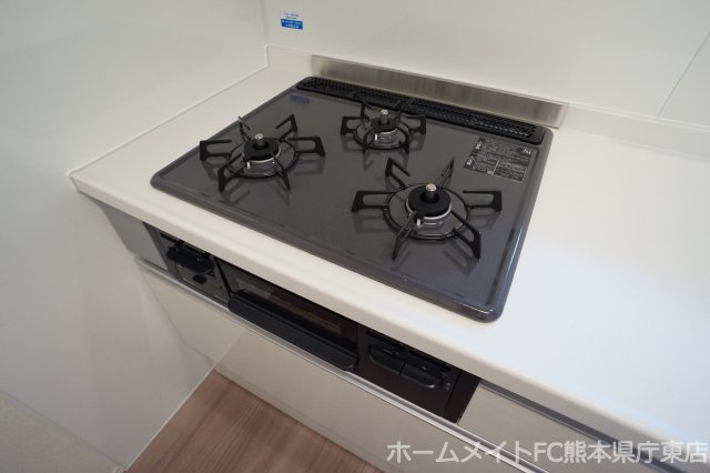 熊本市中央区国府３丁目のアパートのキッチン