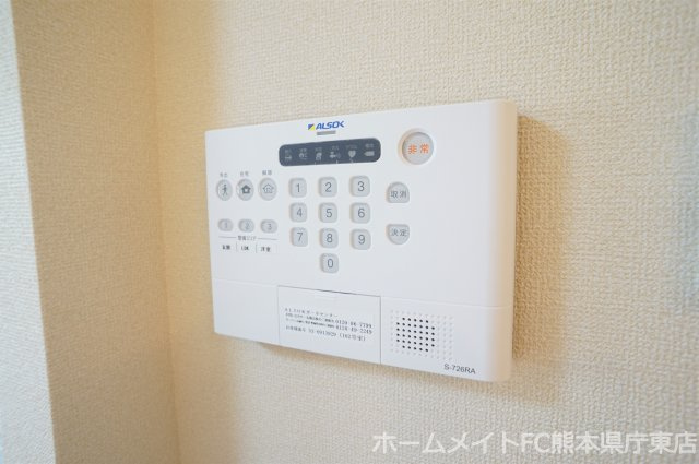 熊本市中央区国府３丁目のアパートのセキュリティ