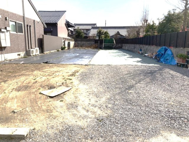 大垣市船町売土地の外観