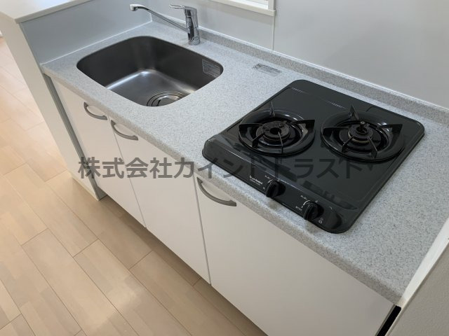 ベルフェリーク天満橋のキッチン|お料理しやすいキッチンです