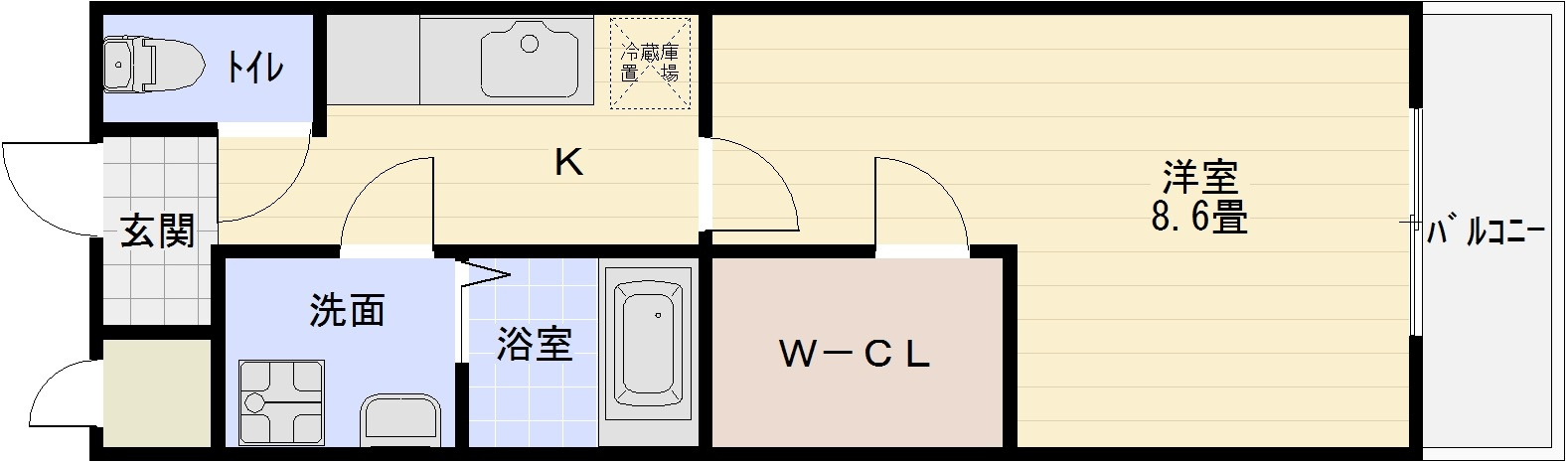 ルーチェの間取り