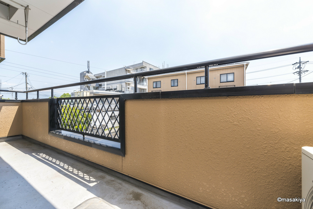 ツイン・コート　Ｂのバルコニー|バルコニー