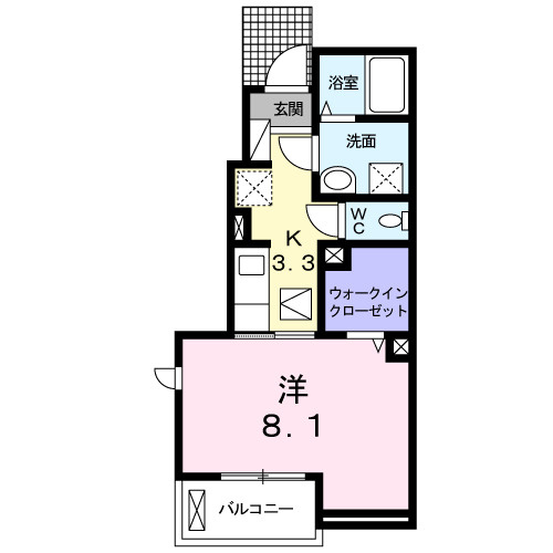 エアリーヒル原町の間取り