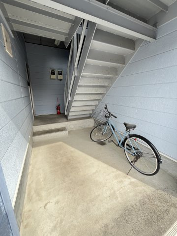 メゾンアイリスのバルコニー