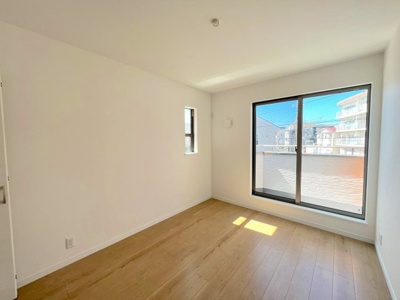 【寝室】 | 瀬谷区橋戸3丁目新築分譲＊相鉄線【瀬谷駅平坦15分】2階建全2棟！開放感のあるお洒落な建物