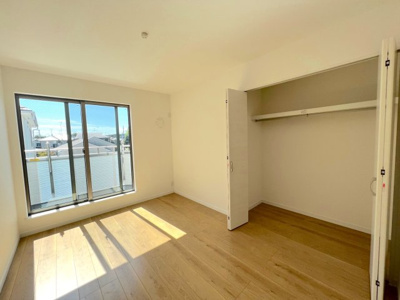 【寝室】 | 瀬谷区橋戸3丁目新築分譲＊相鉄線【瀬谷駅平坦15分】2階建全2棟！開放感のあるお洒落な建物