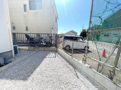 【庭】 | 瀬谷区橋戸3丁目新築分譲＊相鉄線【瀬谷駅平坦15分】2階建全2棟！開放感のあるお洒落な建物