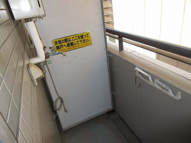 パークリッジMNのバルコニー
