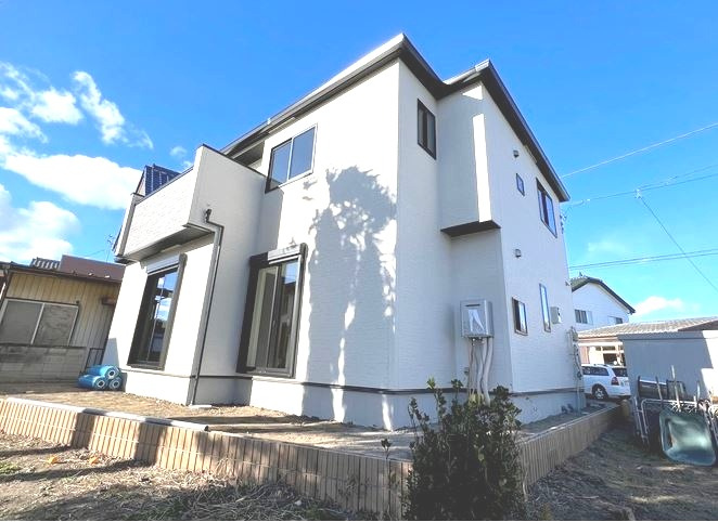 藤岡市立石新田（全1棟）1号棟の外観|建物完成済みでございます。お部屋のご内覧可能でございます。お気軽にお問合せ下さいませ(^▽^)/
