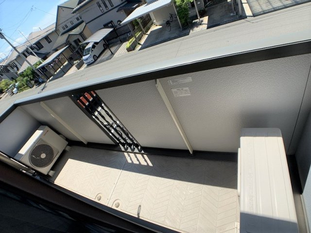 ソリアートレジデンスEのバルコニー