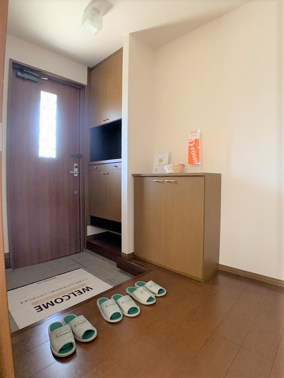 ソリアートレジデンスEの玄関