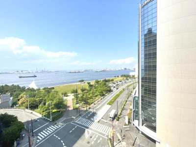 【展望】 | シーサイドレジデンスコスモスクエア駅前 | 一度、実際に現地よりこちらの眺望をご確認ください！