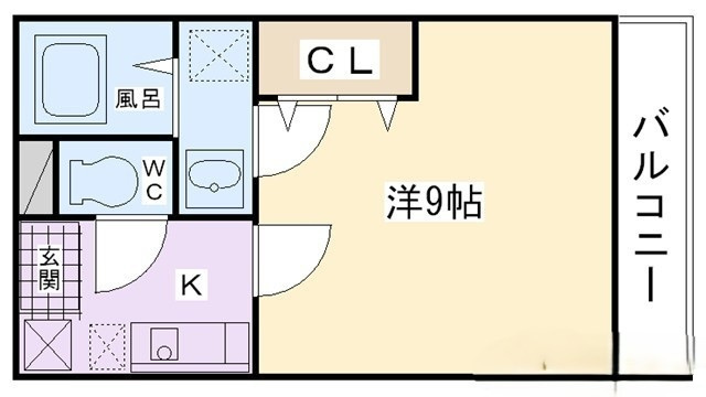 リブレア久留米駅前【キャッシュバック対象物件】の間取り