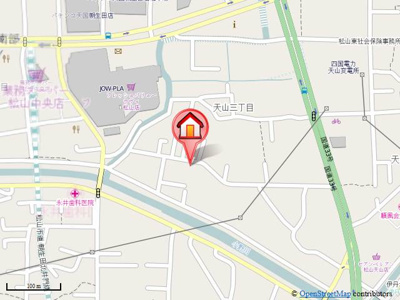 【地図】 | 天山ハイツⅠ・