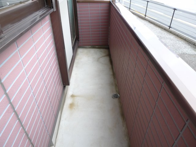 カーサフローラ津田沼のバルコニー