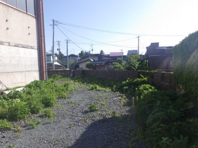 【前面道路含む現地写真】 | 大館市字谷地町後63-1　他３筆・売地