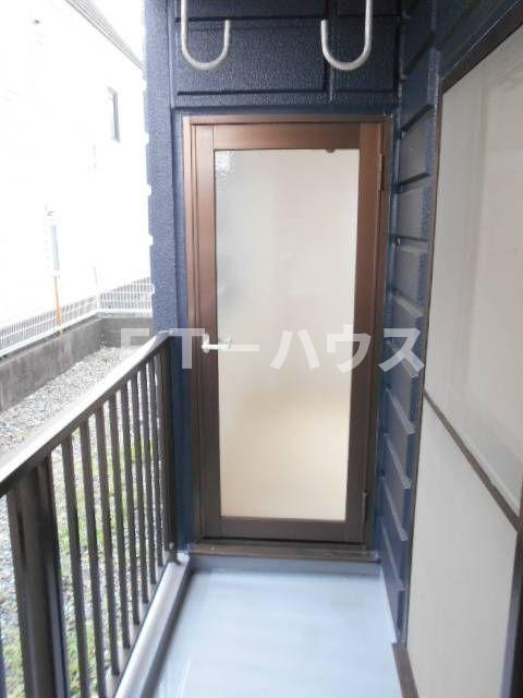 小川マンションのバルコニー