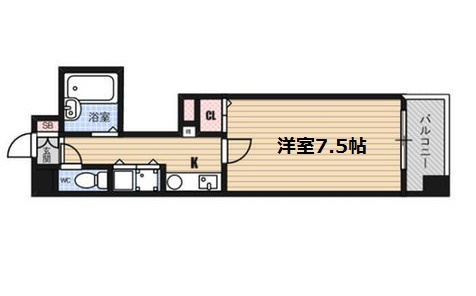 【間取り】 | ソレアードトレスなんばWEST