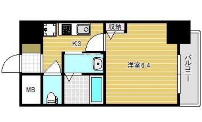 【間取り】 | グランパシフィック大国町