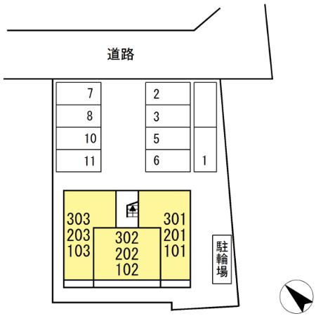 ハイ サリックスの区画図