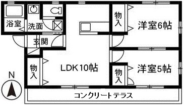 【間取り】 | ヴィラエスポワール