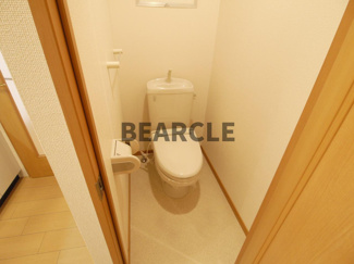 【トイレ】 | 富小路四条マンション | コンパクトで使いやすいトイレです