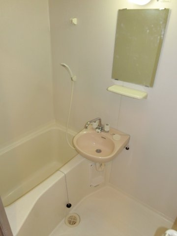 ヴァリーゴールド足立の洗面所