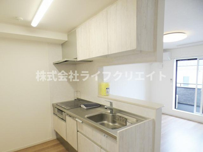 【キッチン】 | アルマコート万願寺 | ※同管理会社　施工イメージとなります※