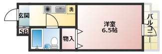 【間取り】 | ベレッツァ中道