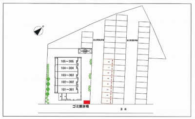 【駐車場】 | クレメント椿