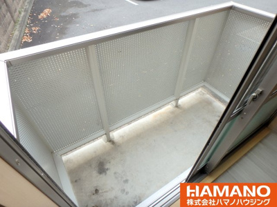 【バルコニー】 | ウェリナパレス | 暖かな日差しのふりそそぐバルコニー