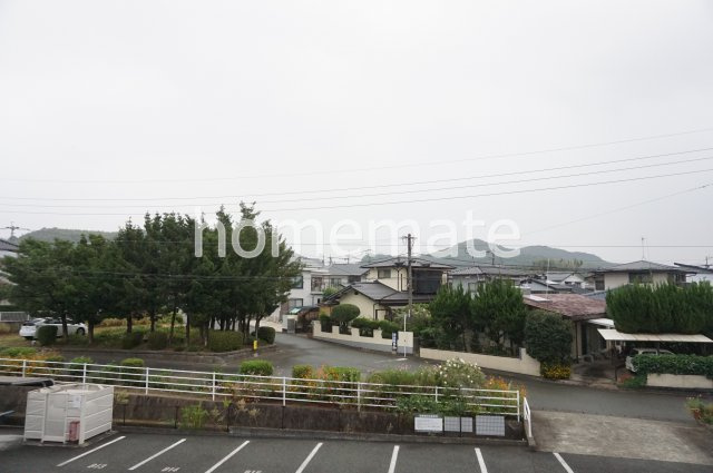熊本市東区長嶺東９丁目のアパートの展望
