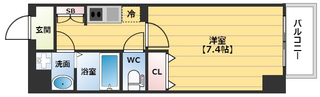 【間取り】 | レオンヴァリエ都島北通